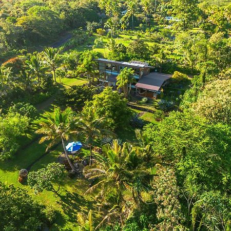 Jungle Haven Ocean Front Eco Villa On Fruit Farm Pahoa ภายนอก รูปภาพ