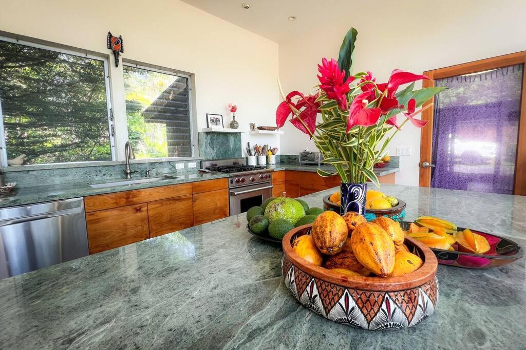 Jungle Haven Ocean Front Eco Villa On Fruit Farm Pahoa ภายนอก รูปภาพ