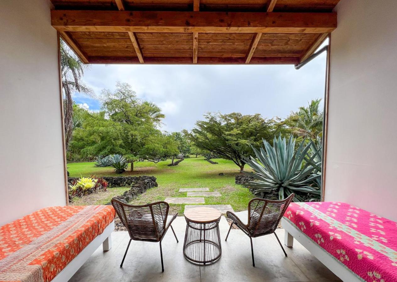 Jungle Haven Ocean Front Eco Villa On Fruit Farm Pahoa ภายนอก รูปภาพ
