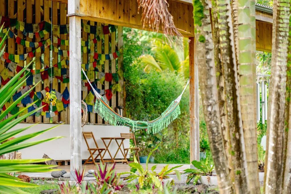 Jungle Haven Ocean Front Eco Villa On Fruit Farm Pahoa ภายนอก รูปภาพ