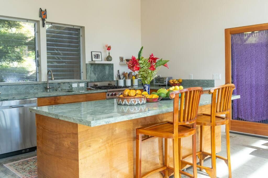 Jungle Haven Ocean Front Eco Villa On Fruit Farm Pahoa ภายนอก รูปภาพ
