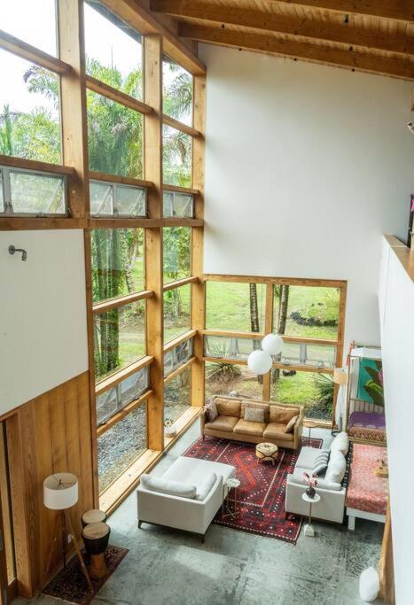 Jungle Haven Ocean Front Eco Villa On Fruit Farm Pahoa ภายนอก รูปภาพ