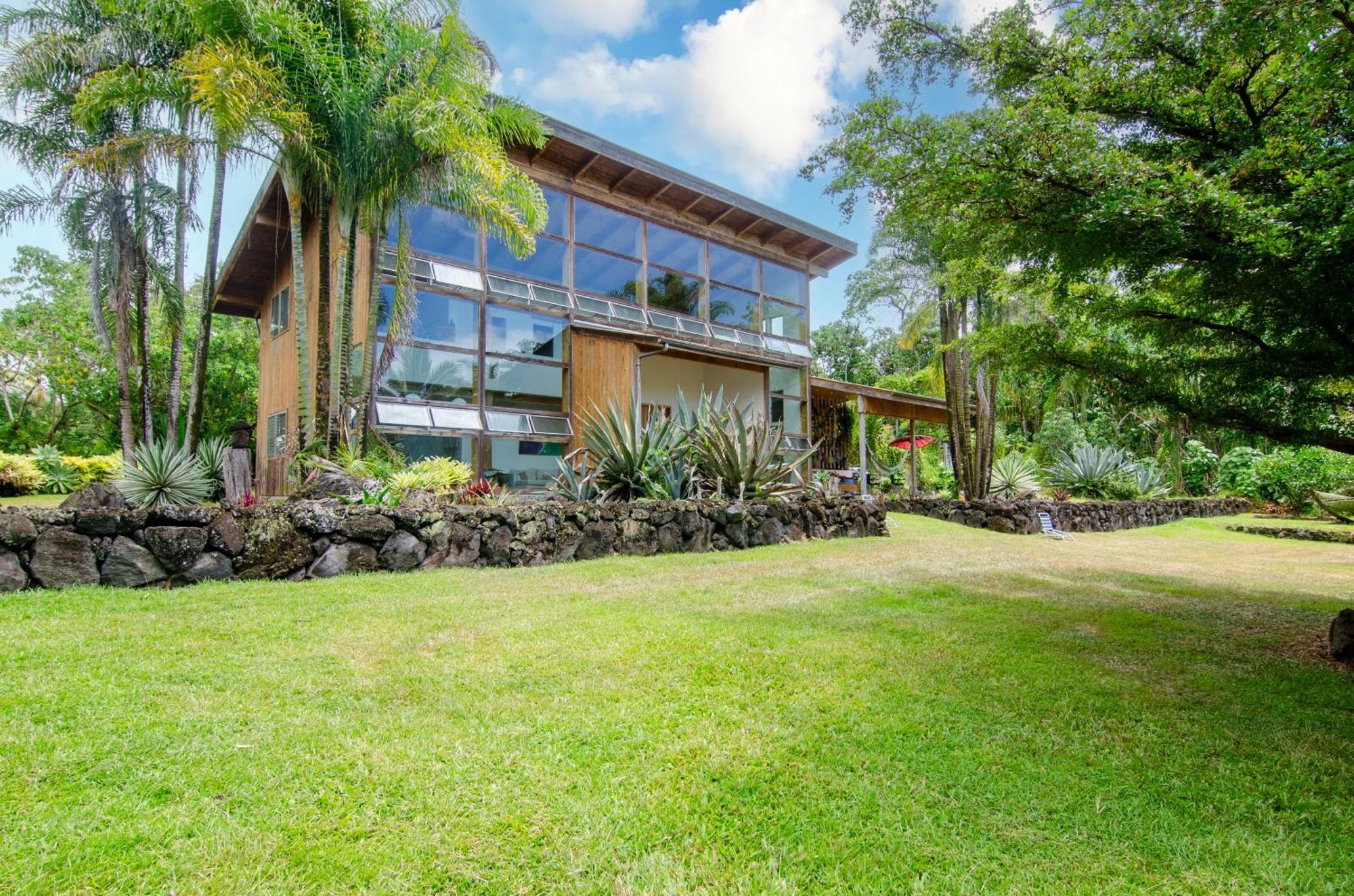 Jungle Haven Ocean Front Eco Villa On Fruit Farm Pahoa ภายนอก รูปภาพ